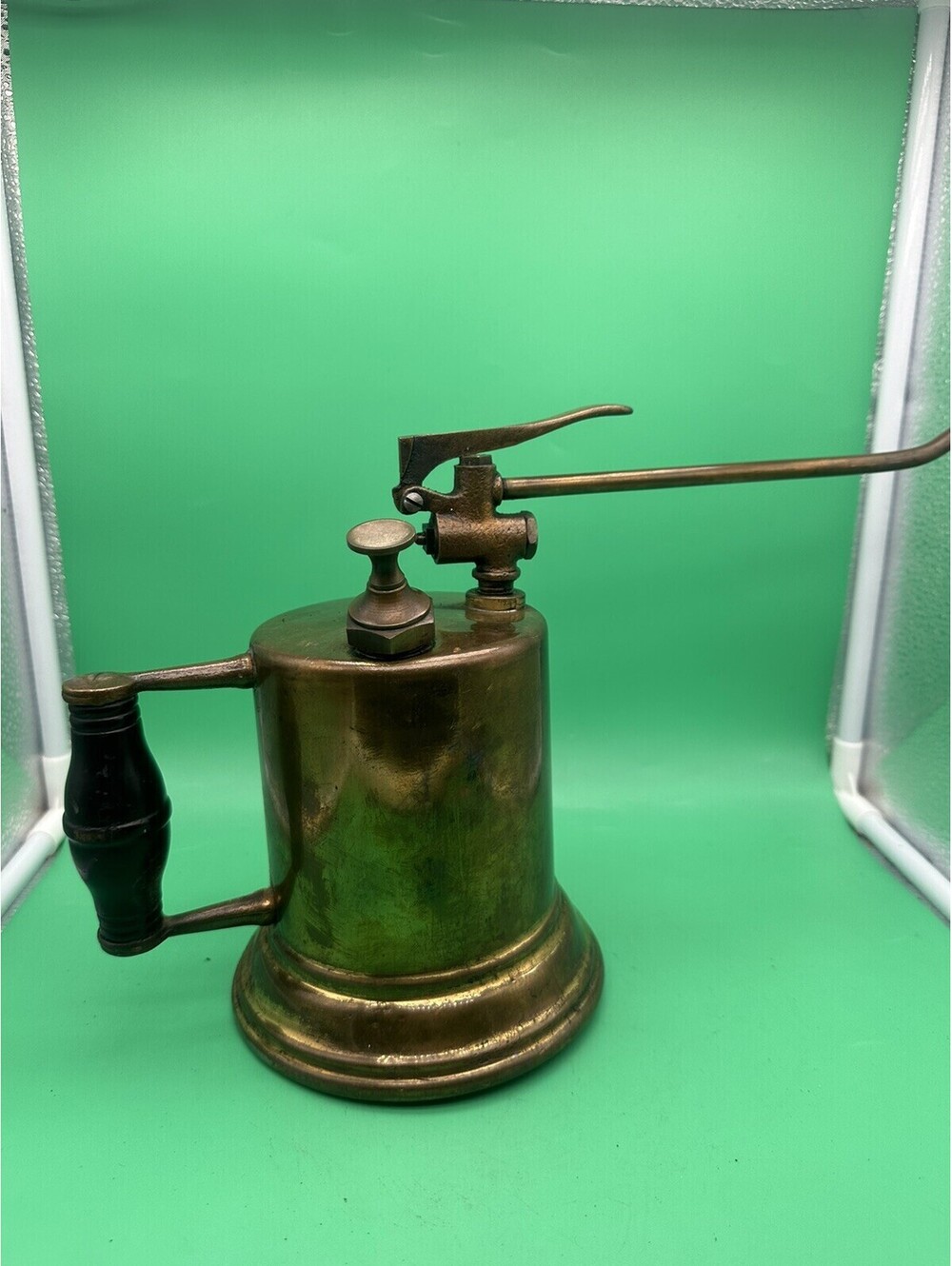 Vintage Antique Brass Huffman Co. Dayton Ohio Blow Torch Made In USA